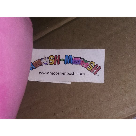 CREATOLOGY Moosh Moosh MAIA PINK EASTER BUNNY PILLOW Stuffed 8 Inch Plush - Picture 6 of 10